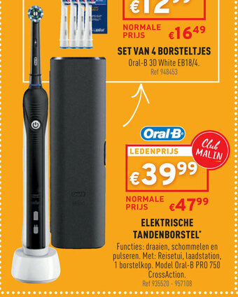 Trafic Elektrische Tandenborstel aanbieding