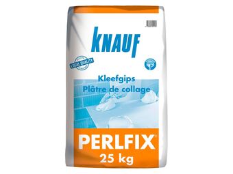 Hubo Knauf Kleefgips Perlfix 25kg aanbieding