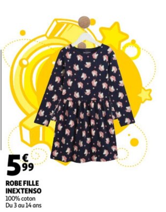 Auchan Robe Fille Inextenso aanbieding