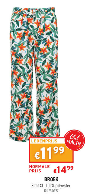 Trafic Broek aanbieding
