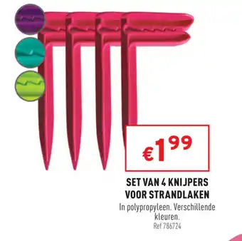 Trafic Set Van Knijpers Voor Strandlaken aanbieding