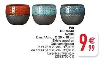 Cora Pot deroma azuki aanbieding