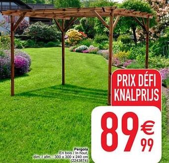 Cora Pergola aanbieding