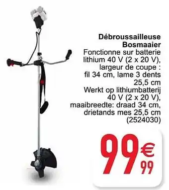 Cora X-performer débroussailleuse bosmaaier aanbieding