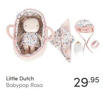 Little dutch babypop rosa