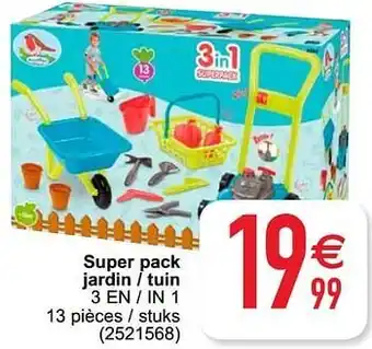 Cora Super pack jardin - tuin 3 en - in 1 aanbieding