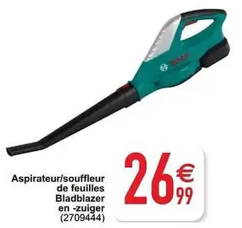 Aspirateur-souffleur de feuilles bladblazer en -zuiger