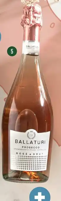 ALDI Ballaturi prosecco rose DOC 75cl aanbieding