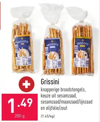 ALDI Grissini 200g aanbieding