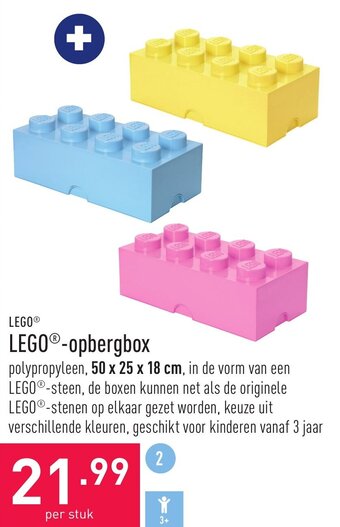 ALDI Lego -opbergbox aanbieding