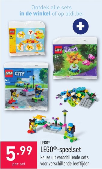 ALDI Lego -speelset aanbieding