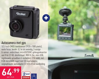 ALDI Autocamera met gps aanbieding