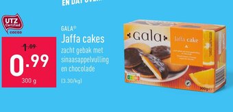ALDI Gala jaffa cakes 300g aanbieding