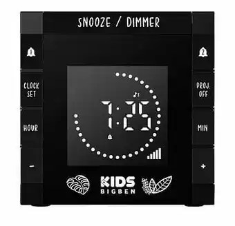 Dreamland bigben wekker met projectie R70 Panda aanbieding