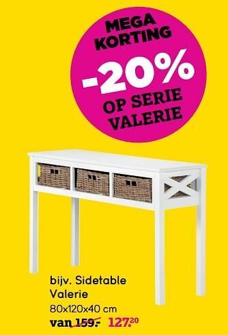 Leen Bakker Sidetable valerie aanbieding