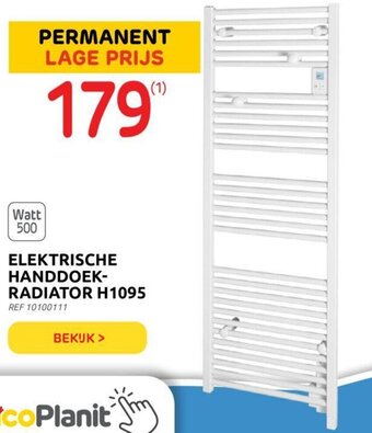 Elektrische handdoekradiator h1095