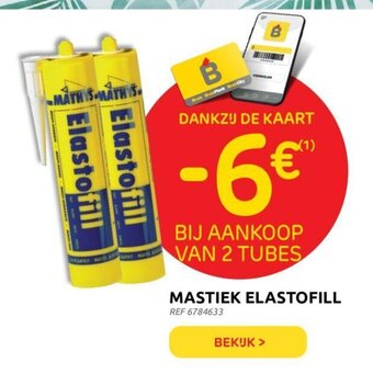 Brico Mastiek elastofill aanbieding