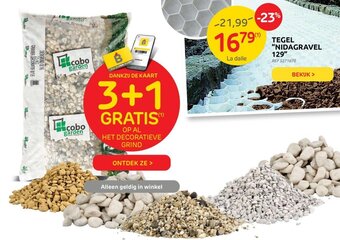 Brico Op al het decoratieve grind aanbieding