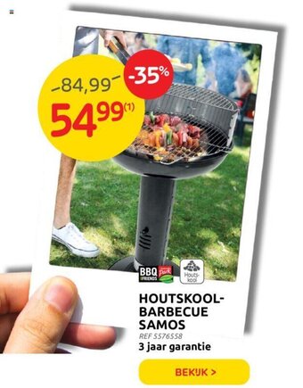 Brico Houtskoolbarbecue samos aanbieding