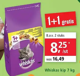 Maxi Zoo Whiskap Kip 7 Kg aanbieding