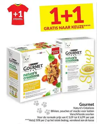 Intermarché Gourmet Nature's Creations aanbieding