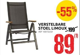 Brico Verstelbare stoel limoux aanbieding