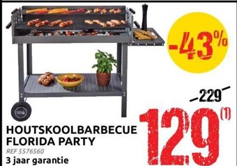 Brico Houtskoolbarbecue florida party aanbieding
