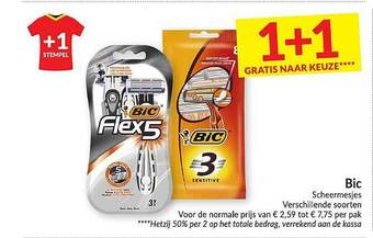 Intermarché Bic Scheermesjes aanbieding