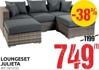 Brico Loungeset julieta aanbieding