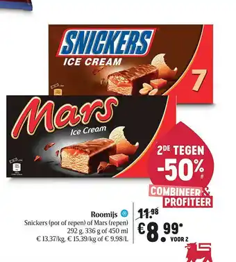 Roomijs Snickers Of Mars