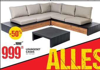 Brico Loungeset cassis aanbieding