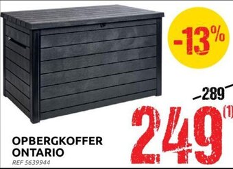 Brico Opbergkoffer ontario aanbieding