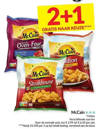 Intermarché Mccain Frieten aanbieding