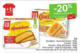 Intermarché Lu Heudebert, Cracotte aanbieding