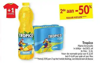 Tropico Platte Limonade
