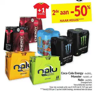 Intermarché Coca-cola Energy, Monster Of Nalu aanbieding