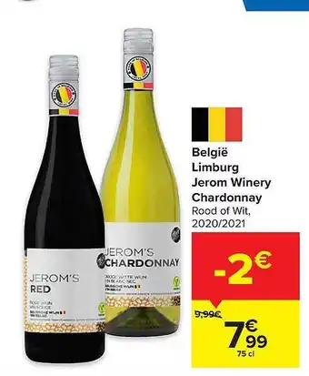 Limburg Jerom Winery Chardonnay