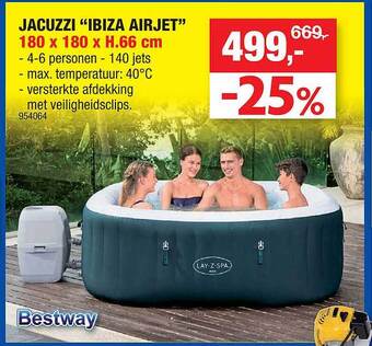 Hubo Jacuzzi Ibiza Airjet aanbieding