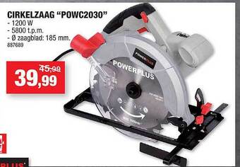 Hubo Cirkelzaag aanbieding