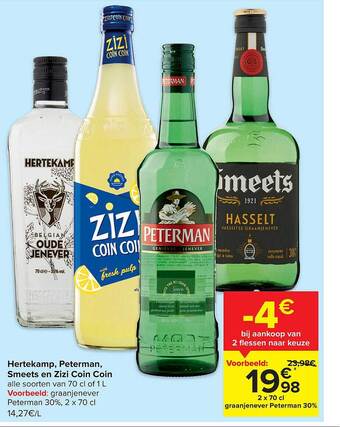 Carrefour Hertekamp, Peterman, Smeets En Zizi Coin Coin aanbieding