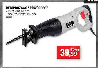 Hubo Reciprozaag aanbieding