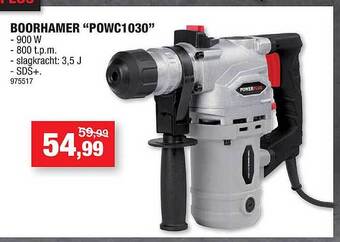 Hubo Boorhamer aanbieding
