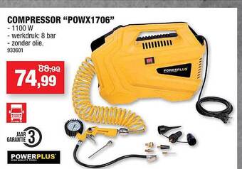 Hubo Compressor aanbieding