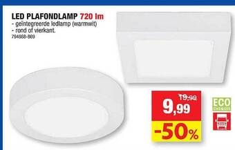 Hubo Led Plafondlamp aanbieding