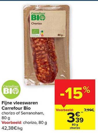 Carrefour Fijne Vleeswaren aanbieding