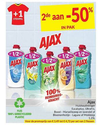 Intermarché Ajax Huishoudreiniger aanbieding