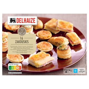 Delhaize Zakouskis aanbieding