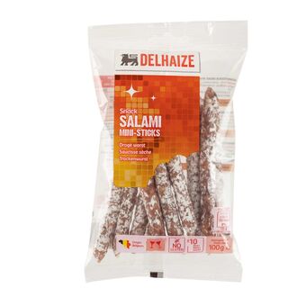 Delhaize Droge worsten | Mini sticks aanbieding