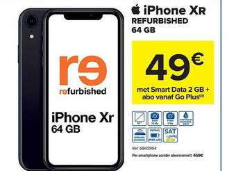 Carrefour Iphone Xr Refurbished 64 Gb aanbieding