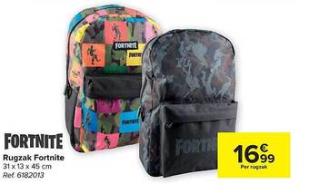 Carrefour Rugzak Fortnite aanbieding